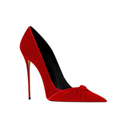 Fold Detailed High Heel Pumps - 10cm