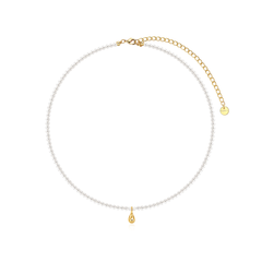 Drop Pearl Necklace