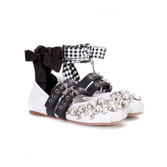 Studded Ballet Shoes