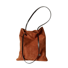 Suede Tote Bag