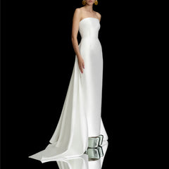 Tube Maxi Evening Dress Gown