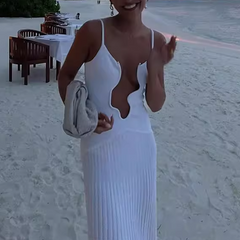 Cut Out Maxi Cami Dress