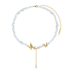 Butterfly Crystal Necklace