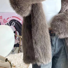 Vegan Fur Coat