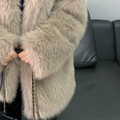 Vegan Fur Coat