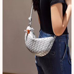 Braided Cross Body Bag