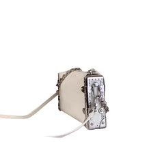 Metal-Plated Cross Body Bag