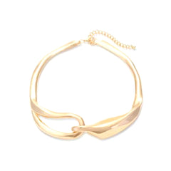 Cut Out Metal Choker