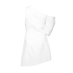 Cold Shoulder Evening Dress Gown