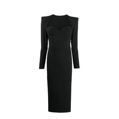 Long Sleeves Evening Dress Gown