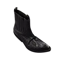 Embroidery Ankle Boots