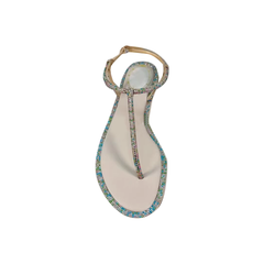 Diamante Flat Sandals