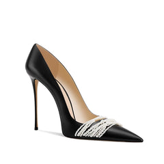 Pearl Mid Heel Pumps - 8cm
