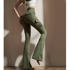 Yoga Pilates Pocket Fitted Stretch Leggings