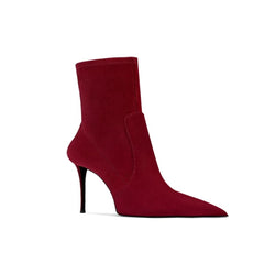 Stiletto Heel Ankle Boots - 6cm