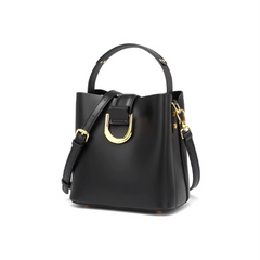 Metal Embellished Bucket Bag