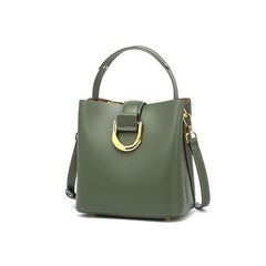 Metal Embellished Bucket Bag