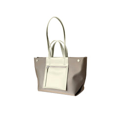 Bi-Color Oversized Tote Bag