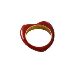 Diamante Heart Shaped Ring