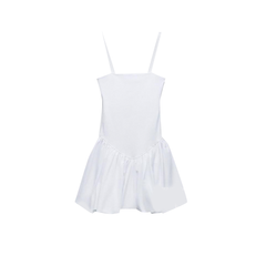 Flouced Hem Mini Cami Dress