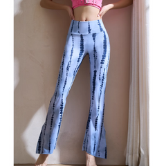 Yoga Pilates Printed Fitted Stretch Leggings