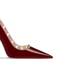 Studded Mid Heel Pumps - 6cm