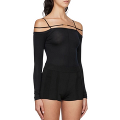 Off-Shoulder Long Sleeves Top