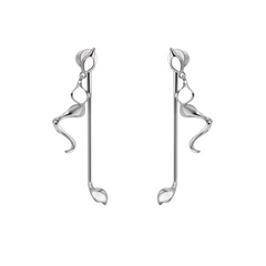 Asymmetric Earrings - Pair