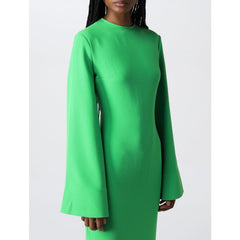 Bell Sleeves Evening Dress Gown