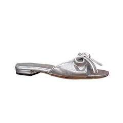 Bow Flat Slippers Slides