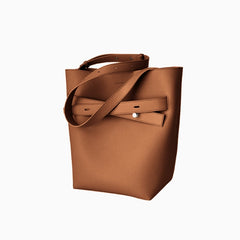 Leather Bucket Bag
