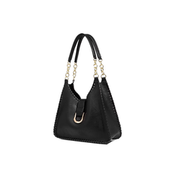 Strap Leather Tote Bag