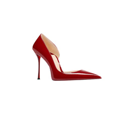 Patent Leather Mid Heel Pumps - 6cm