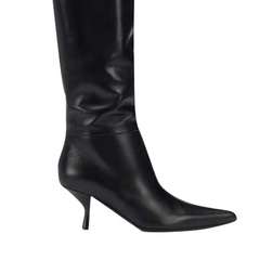 Kitten Heel Over The Knee Boots