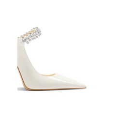 Diamante High Heel Mules Sandals - 10cm