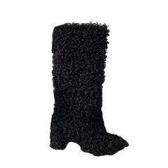 Block Heel Knee High Boots