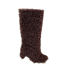 Block Heel Knee High Boots