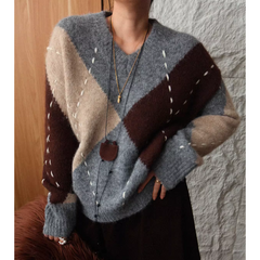 Square Knitwear Sweater