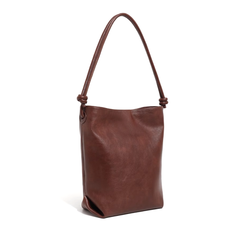 Leather Bucket Bag
