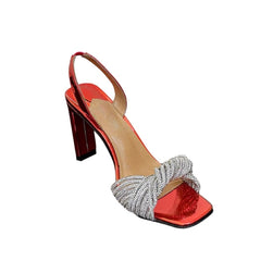 Diamante High Heel Sandals