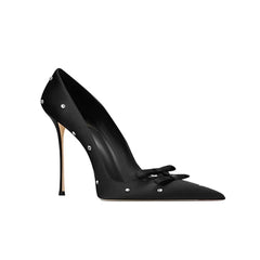 Diamante Mid Heel Pumps - 8cm