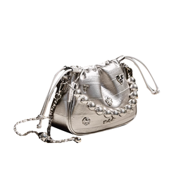 Diamante And Pearl Cross Body Bag