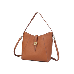 Metal Lock Bucket Bag