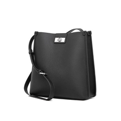 Metal Lock Bucket Bag