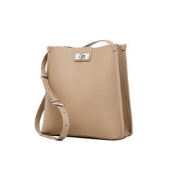 Metal Lock Bucket Bag