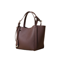 Leather Bucket Bag