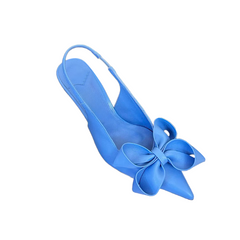 Bow Kitten Heel Sandals
