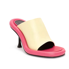 Bi-Color Mules Sandals