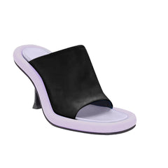 Bi-Color Mules Sandals