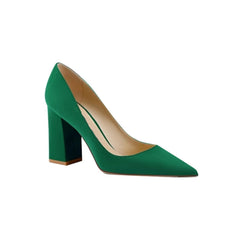 Block Heel Pumps - 6cm